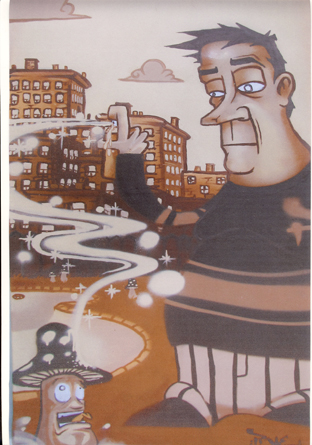 art de la rue graffiti hip hop pollution