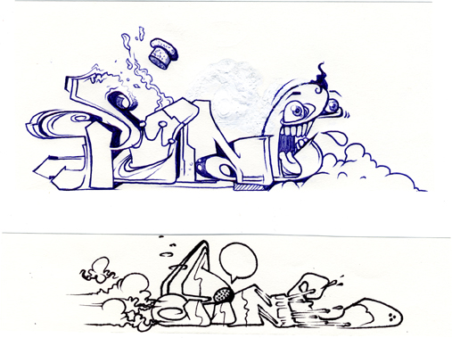 graffiti classique art de la rue artiste hip hop