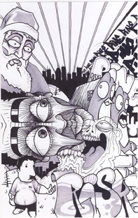 idole futur bande dessinee graffiti
