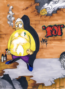 grtaffeur graffiti illegal art de la rue artiste