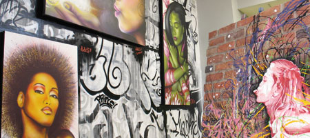 Caf&eacute;-Graffiti galerie d'art graffiti graff writer artiste