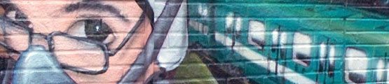 photographie murale graffiti artiste arpi graffiteur art