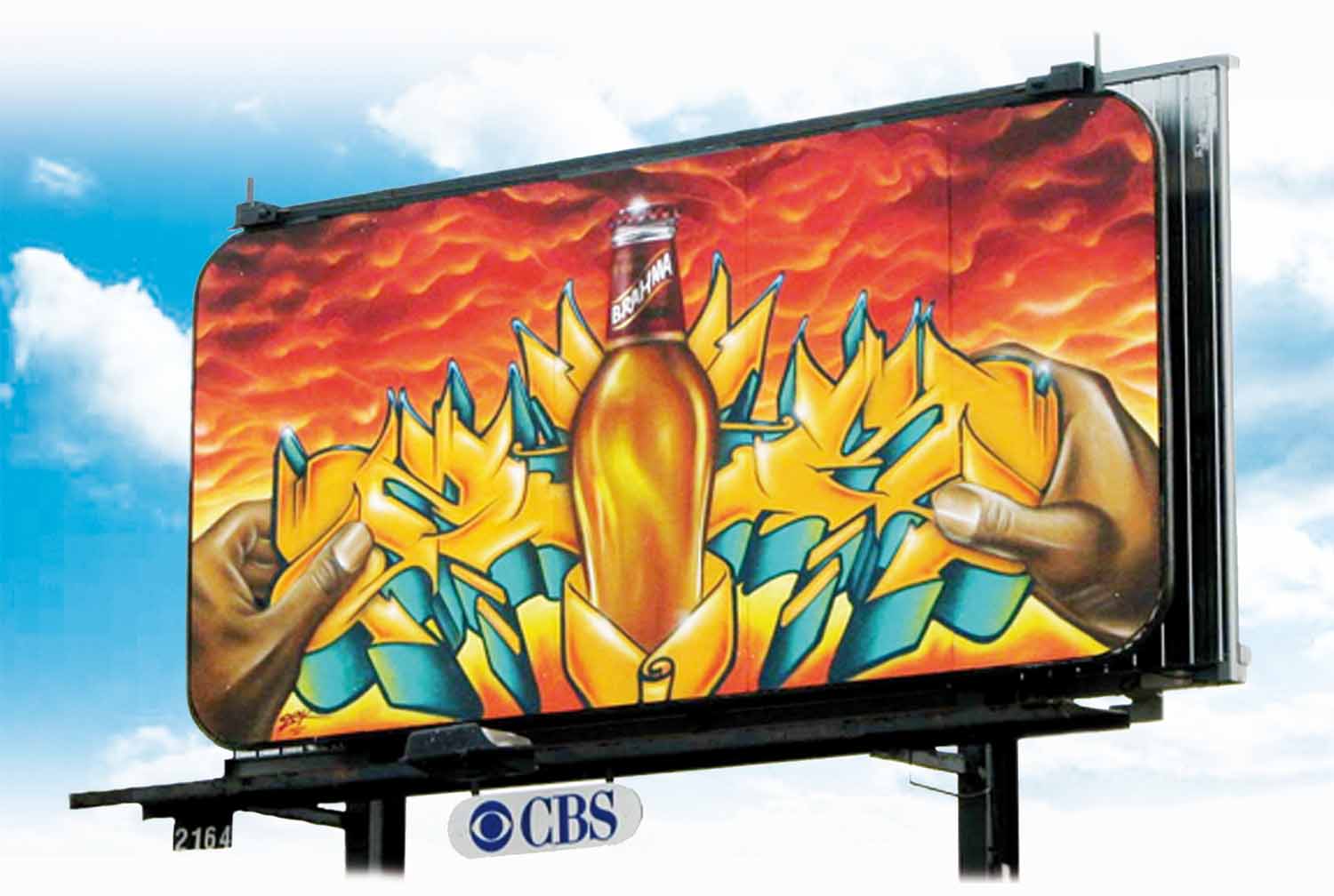 publicité labatt CBS Brahma